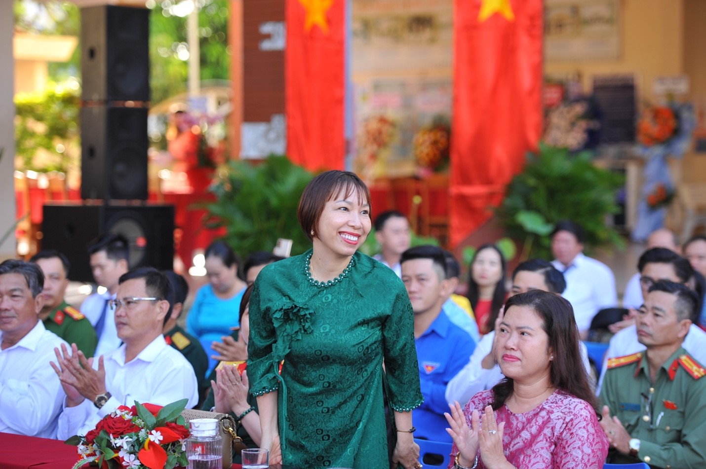 Bà Lê Thị Thuỳ Dung, Phó Giám đốc Sở Giáo dục và Đào tạo Tp. Cần Thơ